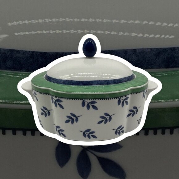 Villeroy & Boch Switch 3 Oval Covered Vegetable Dish Casserole Porcelain Handles - Picture 4 of 14